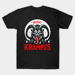 Funny Krampus Men Women Kids Merry Krampus Ugly Christmas T-Shirt